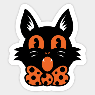 Halloween Cat Sticker